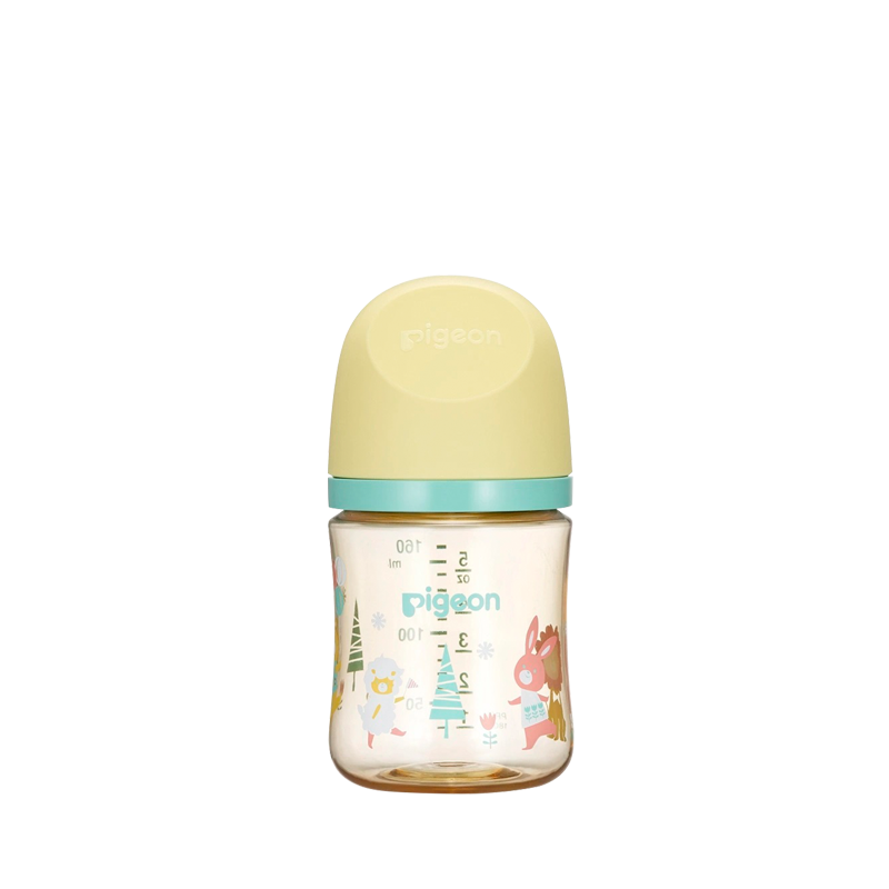 Pigeon 貝親 第三代母乳實感PPSU奶瓶160ml(彩繪款)