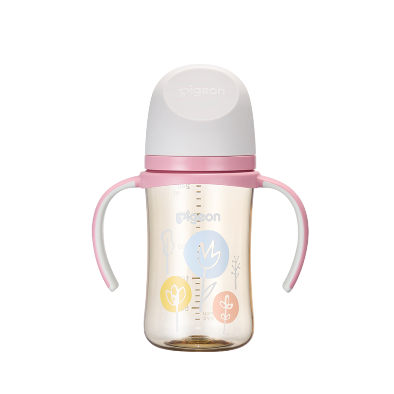 Pigeon 貝親 第三代母乳實感PPSU握把奶瓶240ml