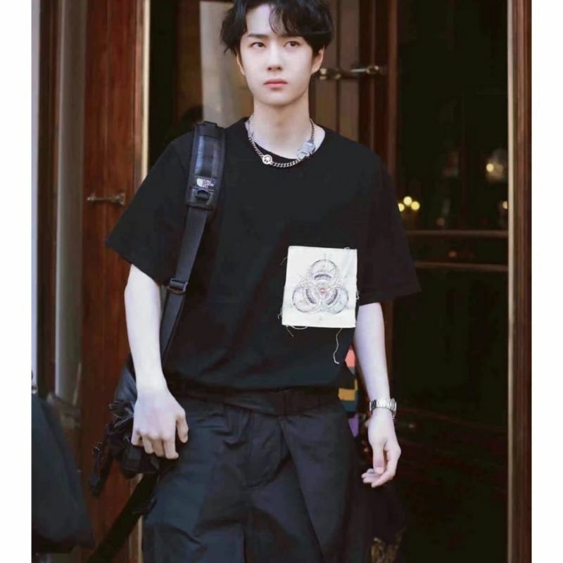 【代購】CLOT X FRAGMENT X INNERSECT 三方聯名 閃電生化貼布短袖 T