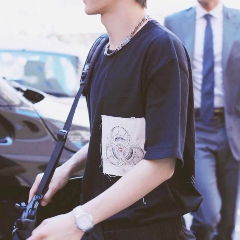 【代購】CLOT X FRAGMENT X INNERSECT 三方聯名 閃電生化貼布短袖 T