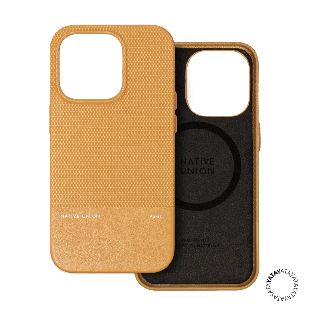 CLIC® 巴黎系列手機殼- 石泥黃