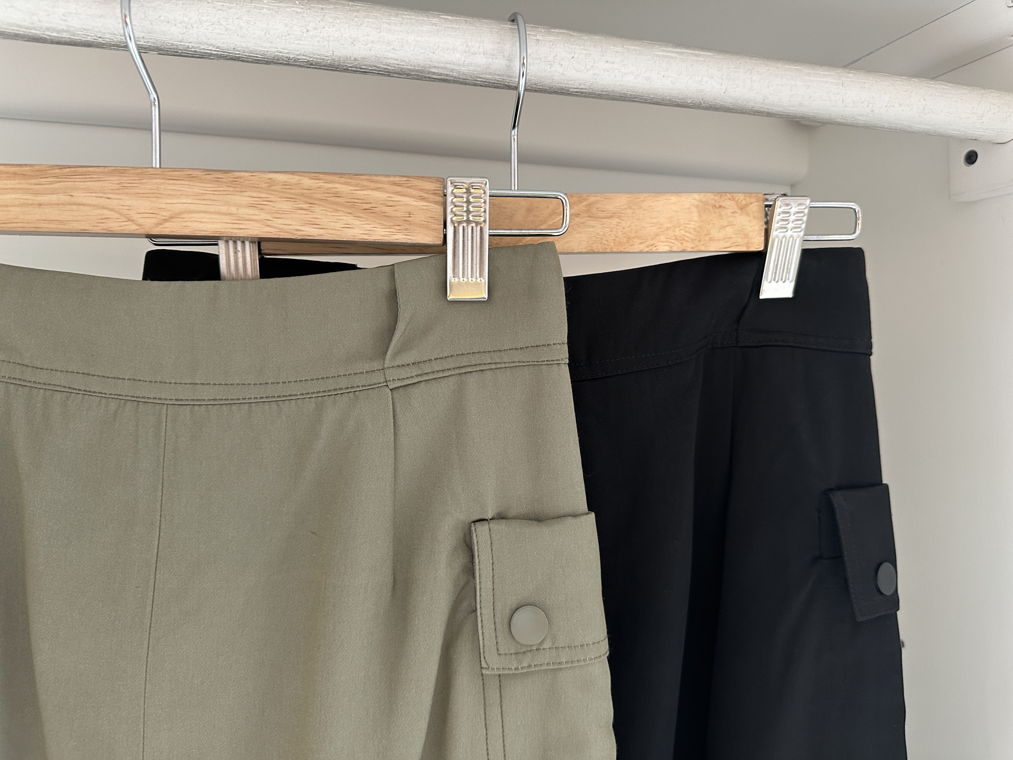 TIE STRING SIDE CARGO PENCIL SKIRT