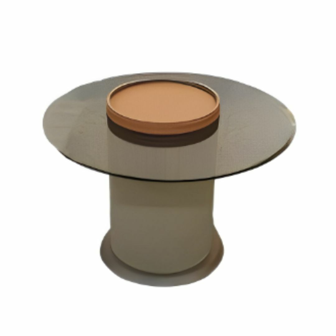 柯特︱灰玻璃小邊几