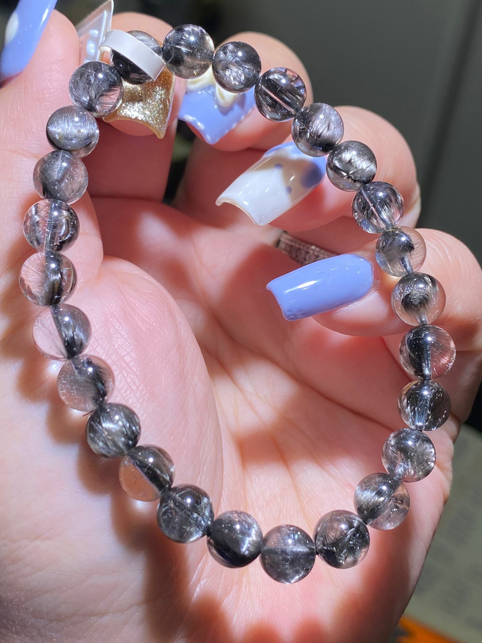 7.5-7.8MM 高質黑銀鈦