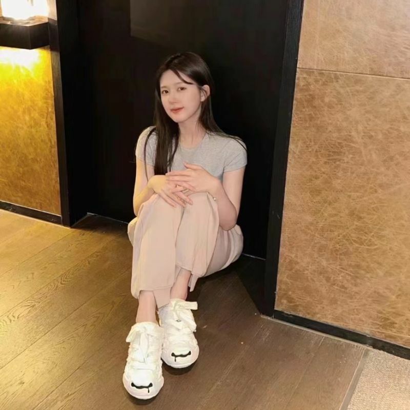 【代購】趙露思同款 Ins風 H52奶油鞋