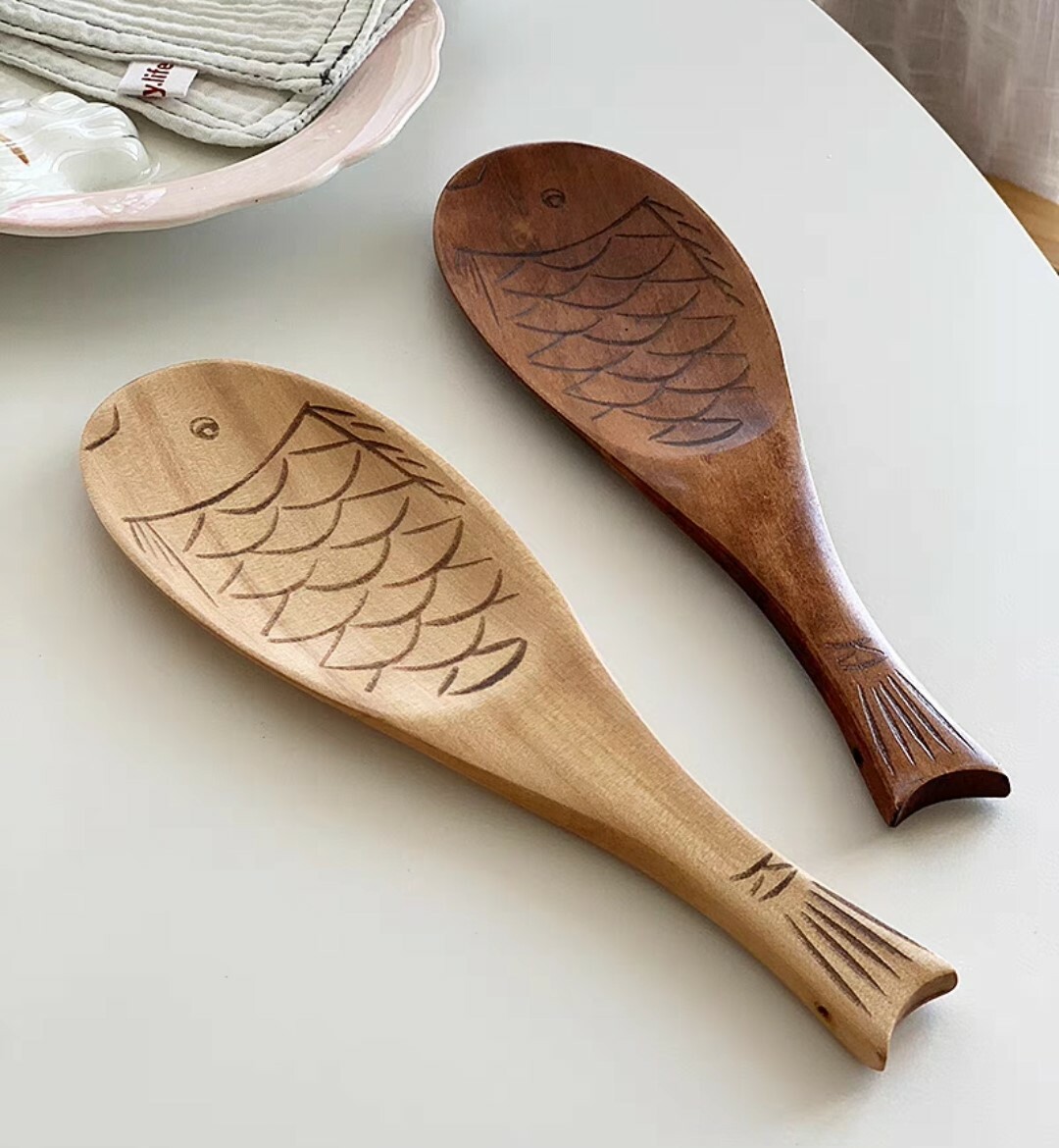 日式ZAKKA風木魚飯勺