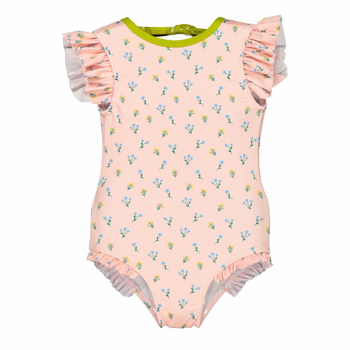 〖 Paper Boat 〗青檸花園一件式泳衣