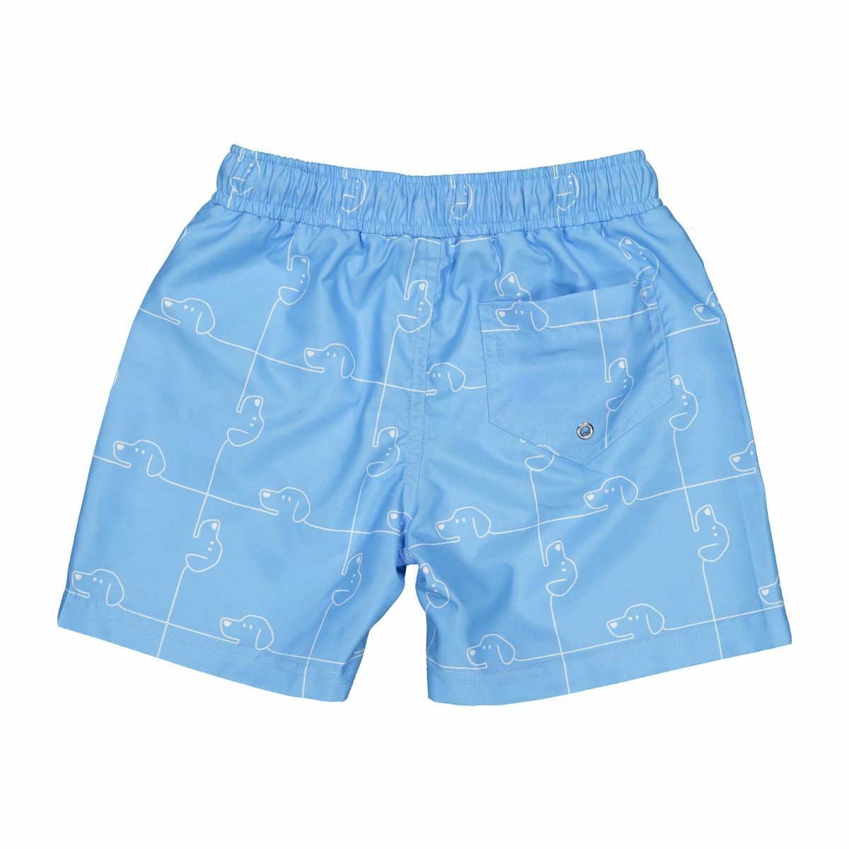 〖 Paper Boat 〗拼圖狗狗海灘泳褲