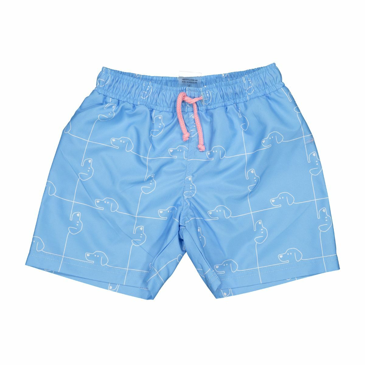 〖 Paper Boat 〗拼圖狗狗海灘泳褲