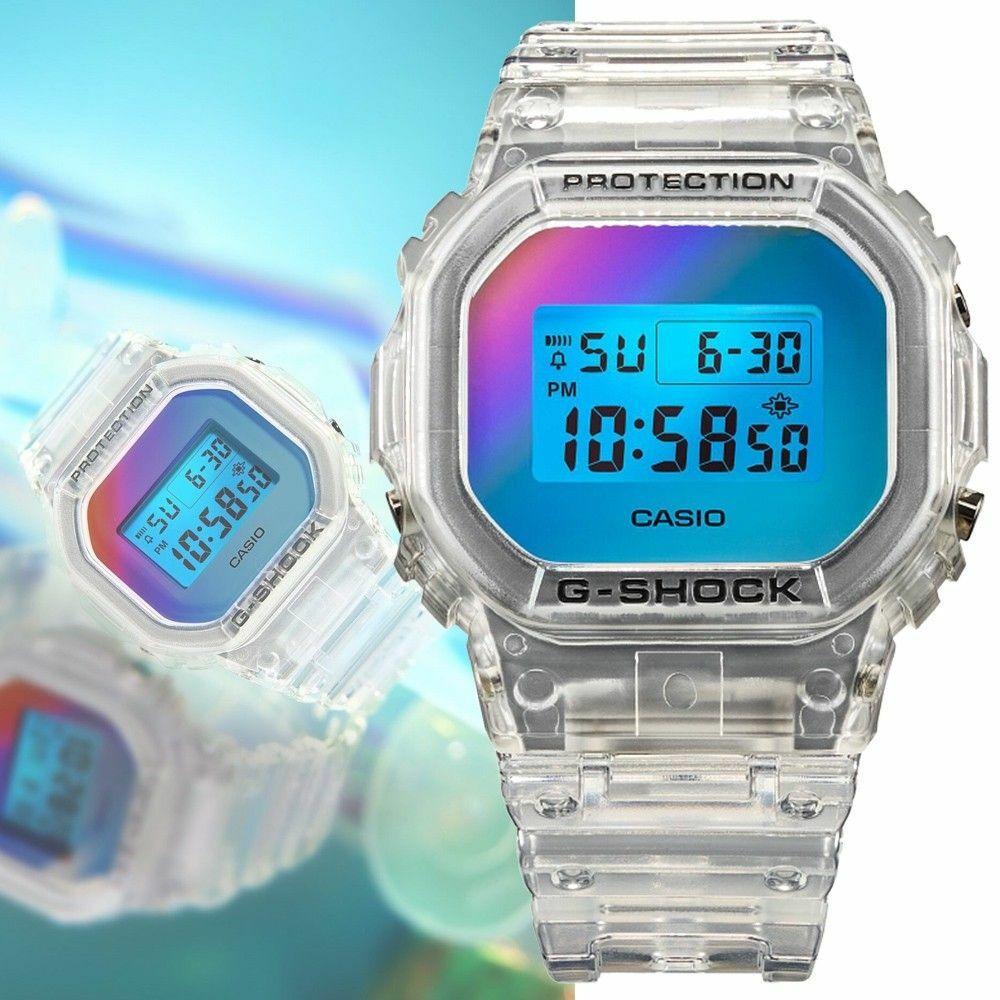 Casio G-Shock DW-5600SRS-7 手錶 (香港行貨)