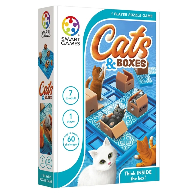 【樂森藥局】🔥藥局正版🔥 SMART GAMES 躲貓貓 CAT & BOXES、益智桌遊遊戲