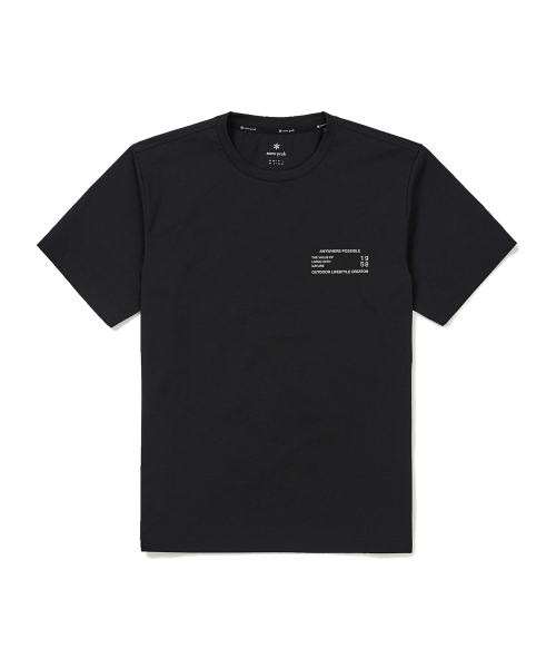 【代購】Snow Peak 雪諾必克  Eco Lettering 文字 快乾 基本款 短袖 短T S24MMTTS18