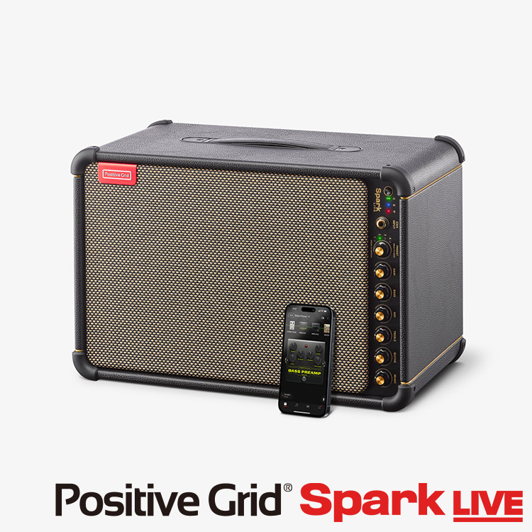 Positive Grid Spark Live 4軌 電吉他 貝斯 音箱 PA系統