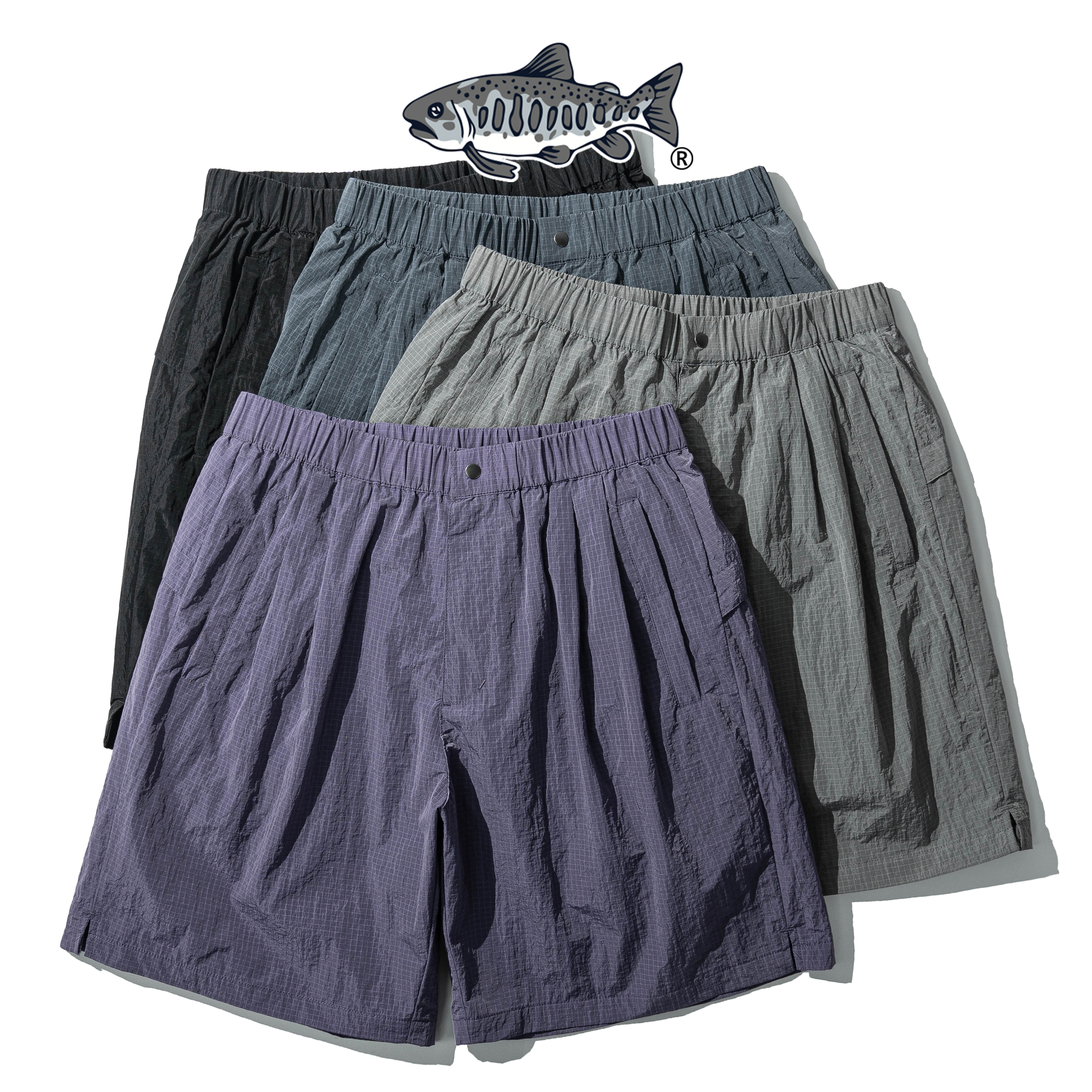 AGILITY Metallic Bermuda Shorts 金屬尼龍 百慕達 短褲 [MS53]