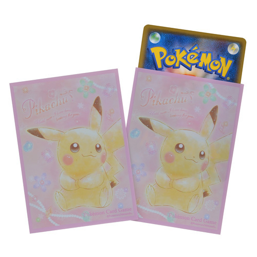 Pokemon Center Exclusive Card Sleeves Pikachu Jewel (64 pcs)