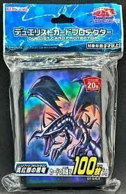 YUGIOH Red Eyes Black Dragon Sleeves SEALED 20th Anniversary
