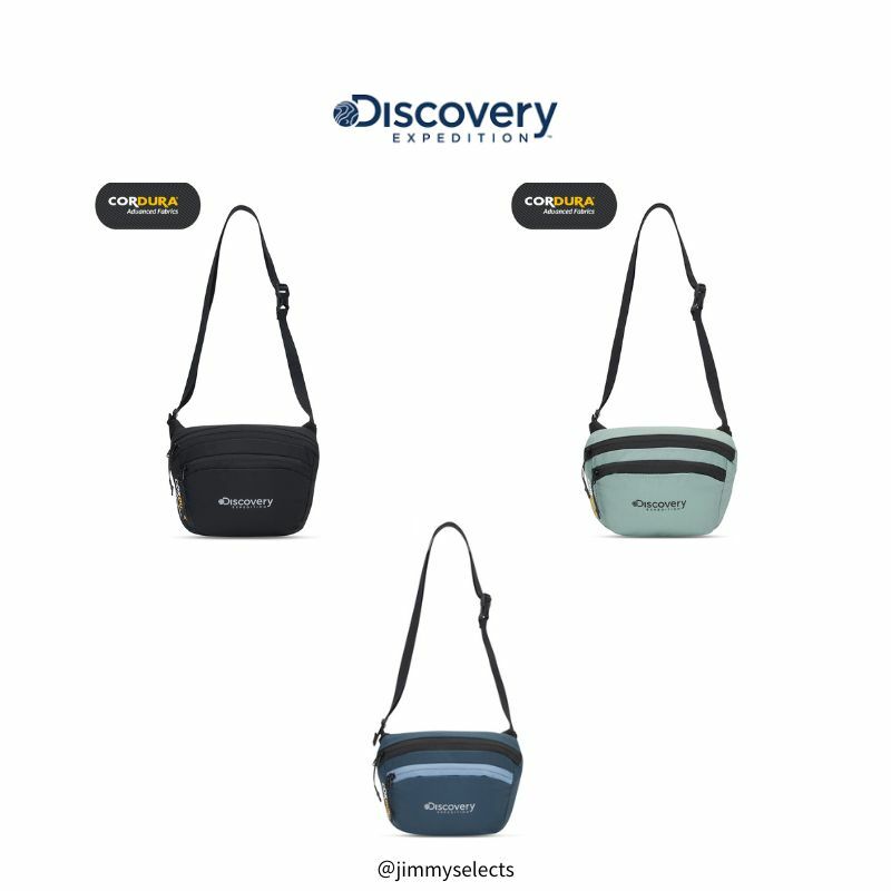 【代購】Discovery 雙層拉鏈斜背包