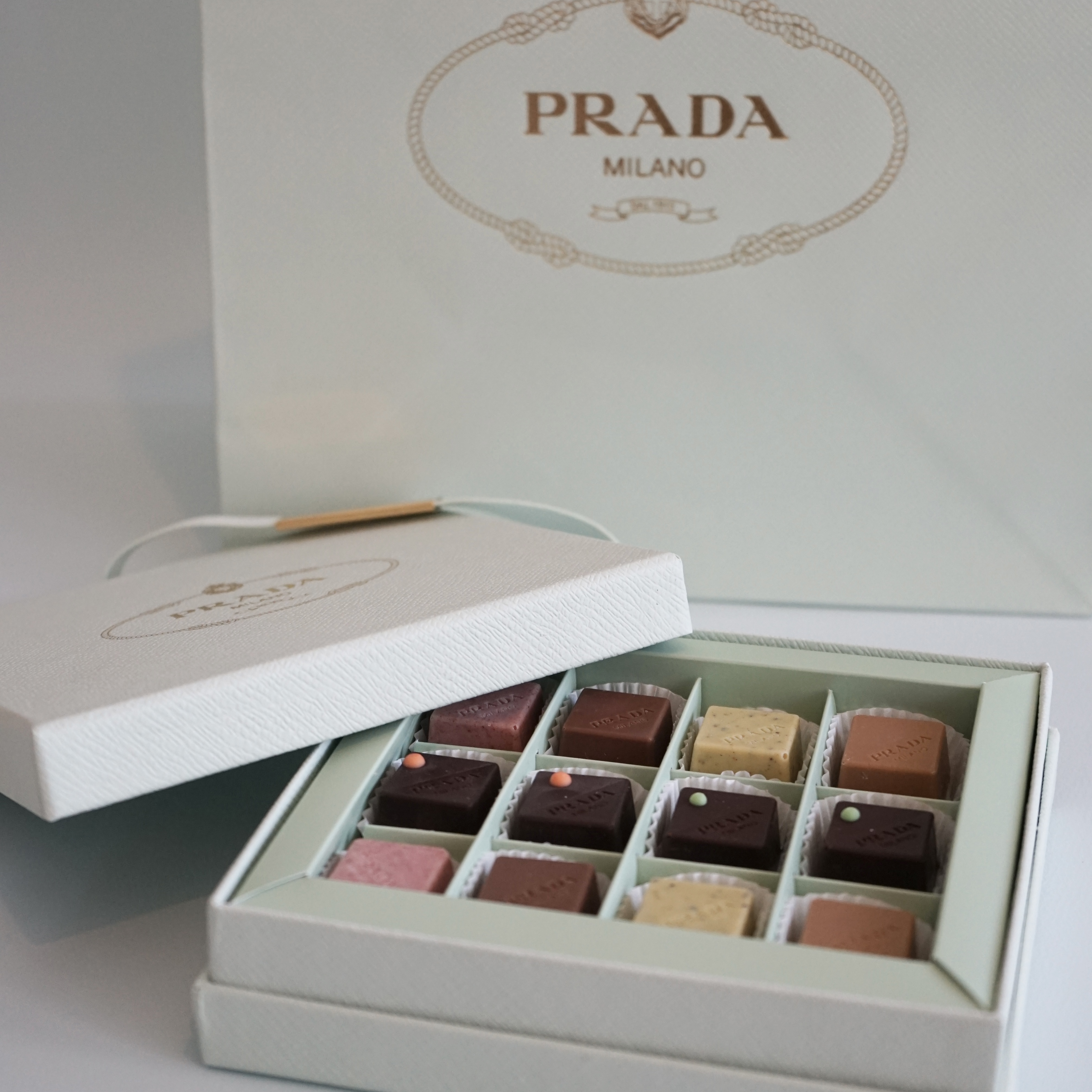 Prada Pralines Chocolate Gift Box