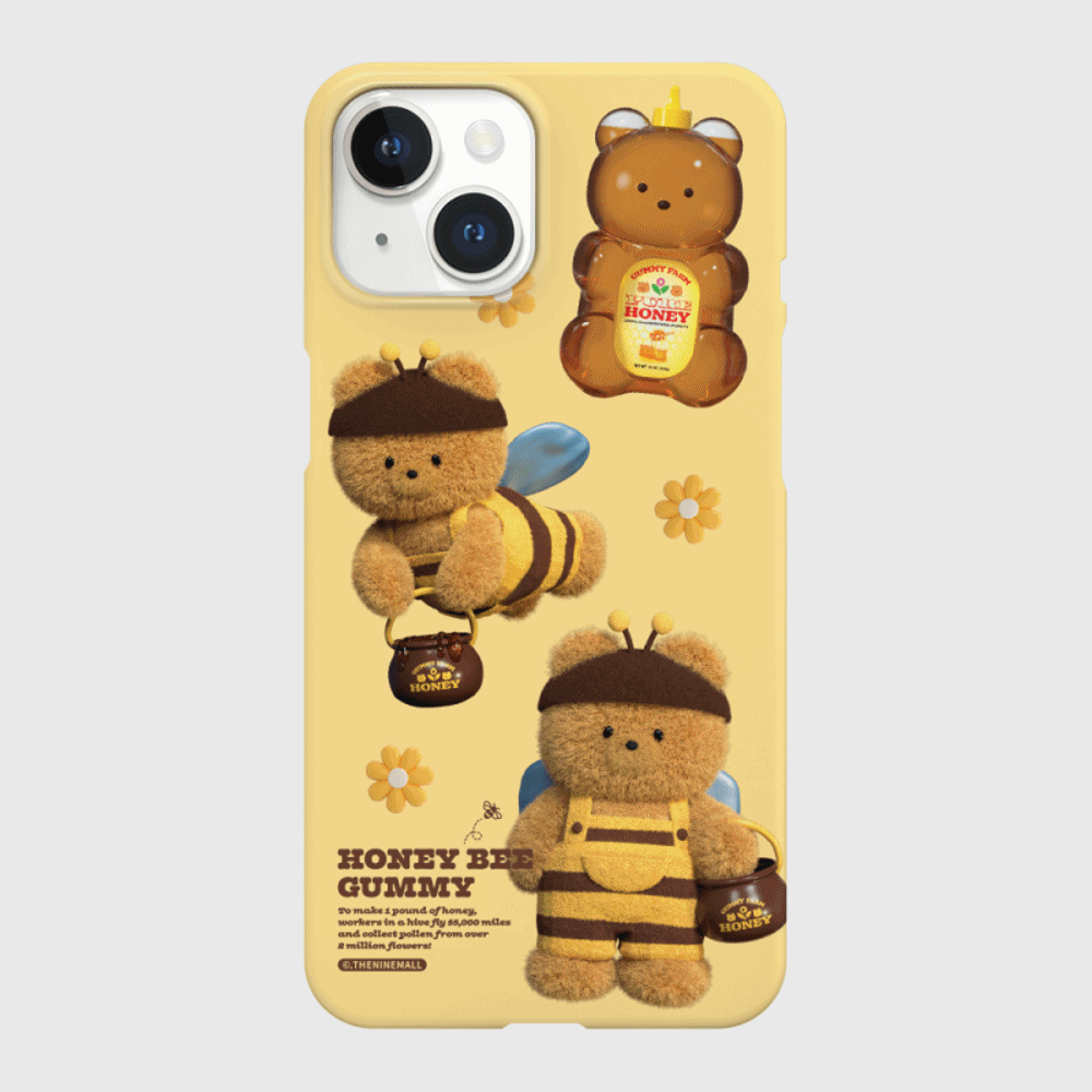 THE NINE MALL - pattern honey bee gummy 硬殼