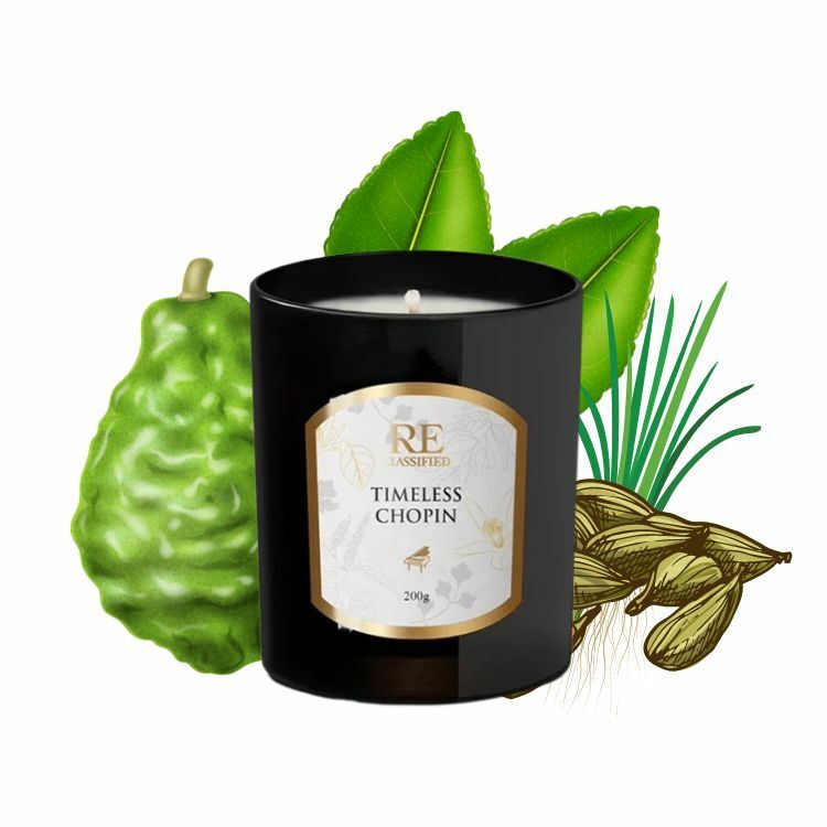 RE調香室｜香氛蠟燭 200g - 鋼琴詩人 Timeless Chopin