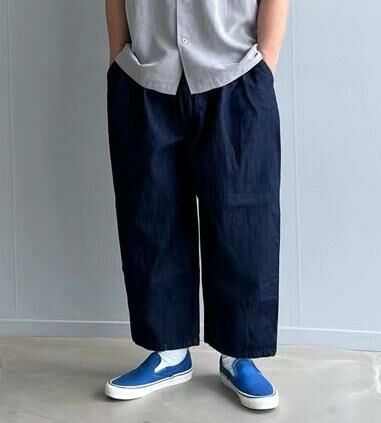 淨色鬆身牛仔褲 P2715