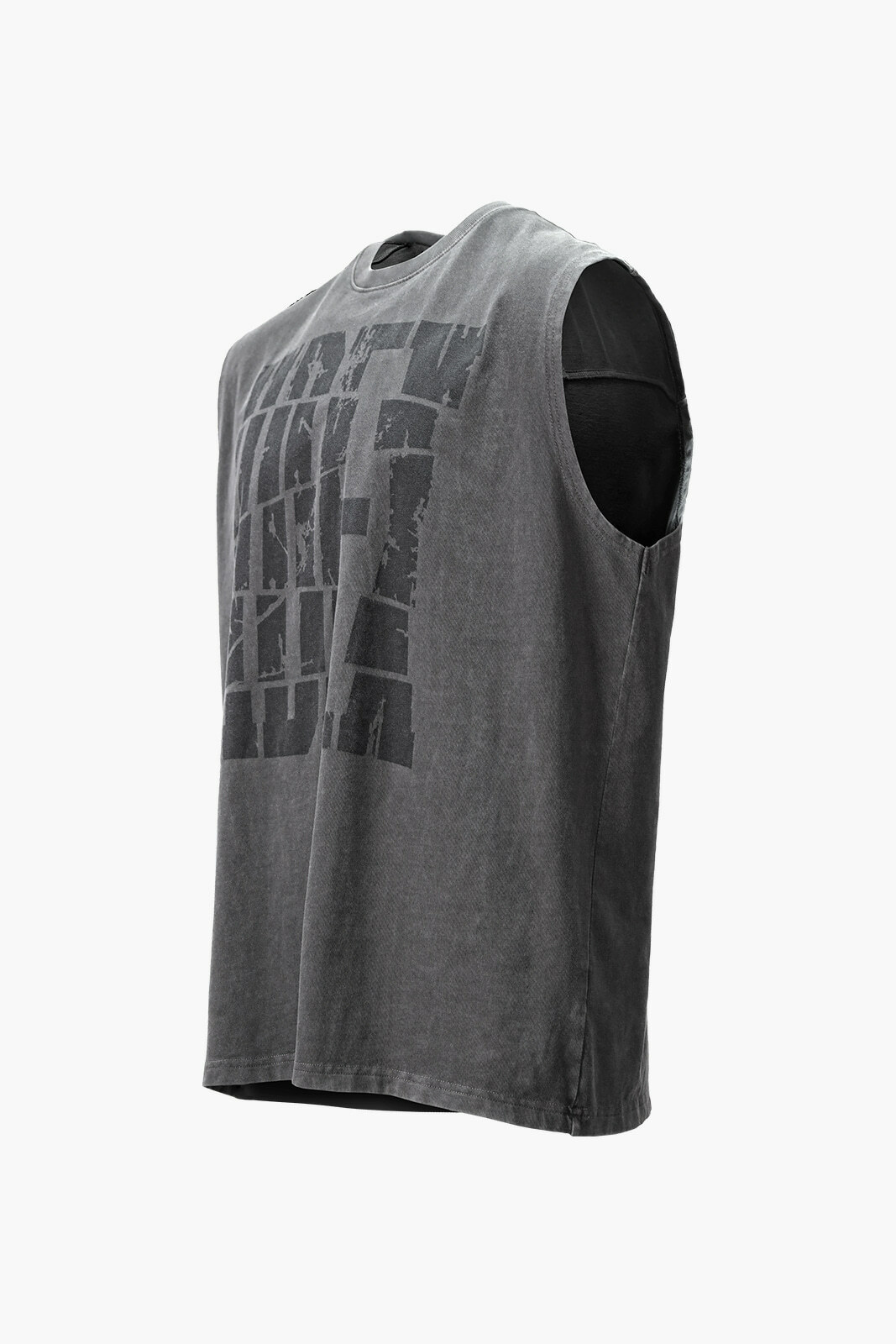 HDEX Breaking Pigment Sleeveless - KHAKI