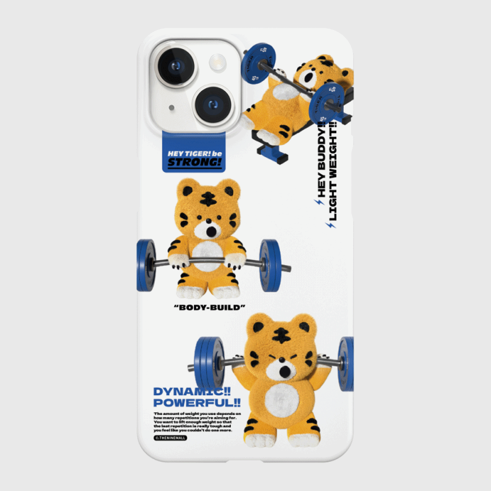 THE NINE MALL -pattern hey tiger gym  硬殼