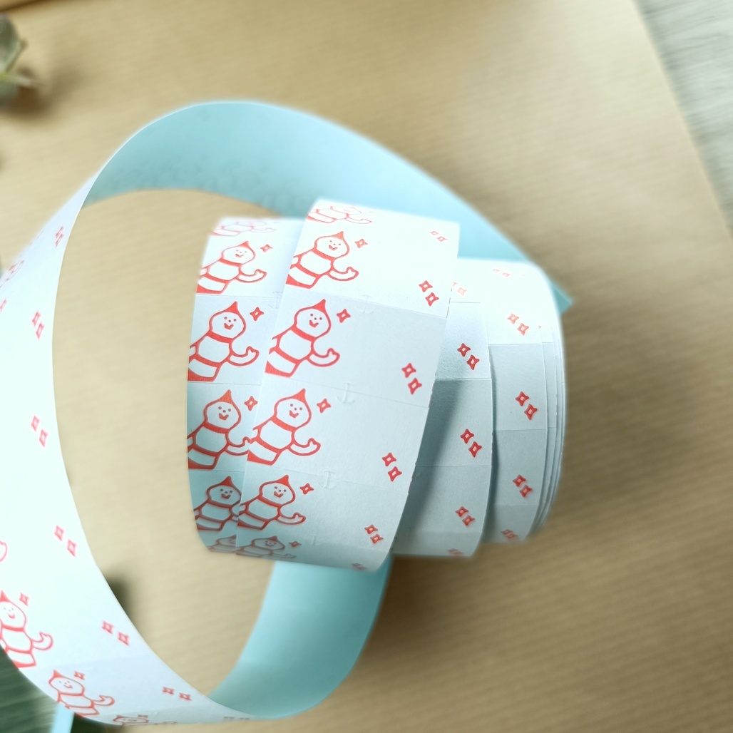 日本little lu．NUTTY-HI 標籤機貼紙膠帶 <整捲/分裝> 2024春季新品