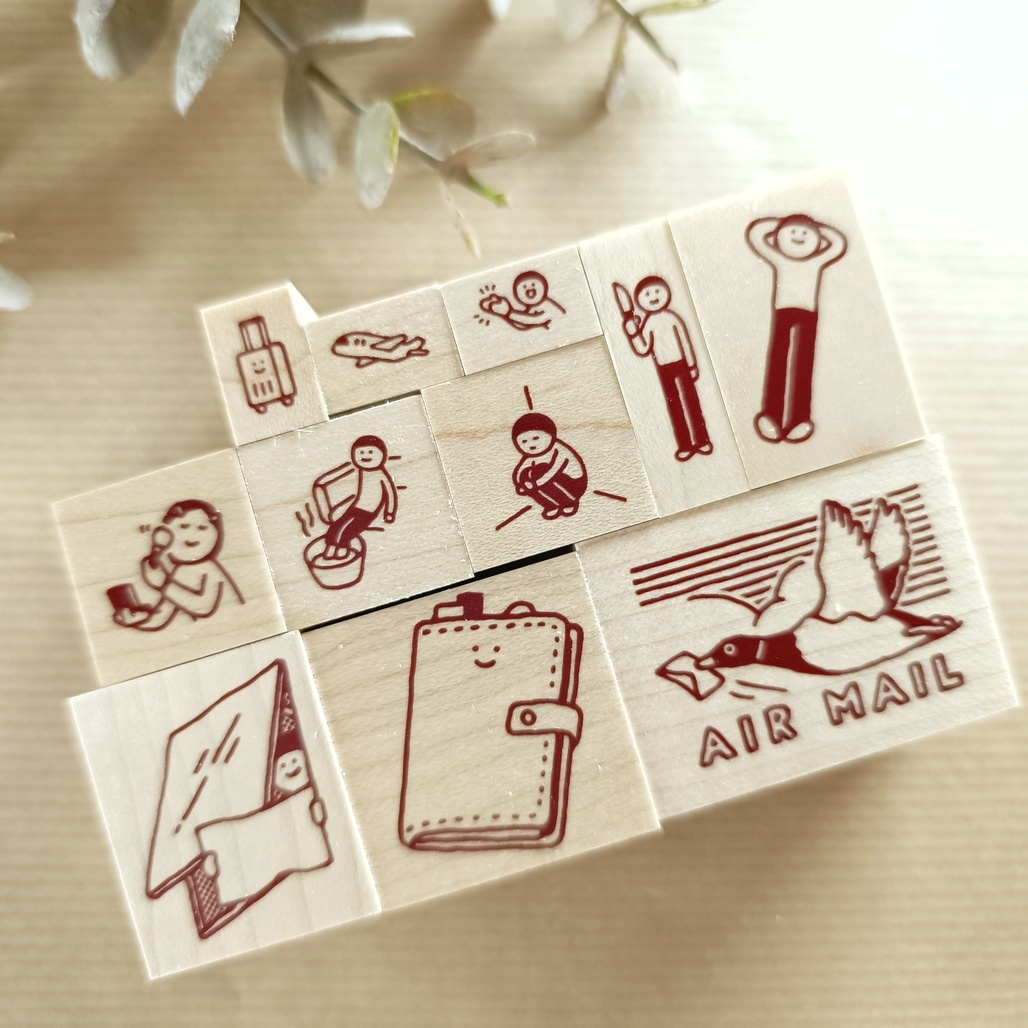 日本little lu．其他尺寸系列原創印章 2024春季新品