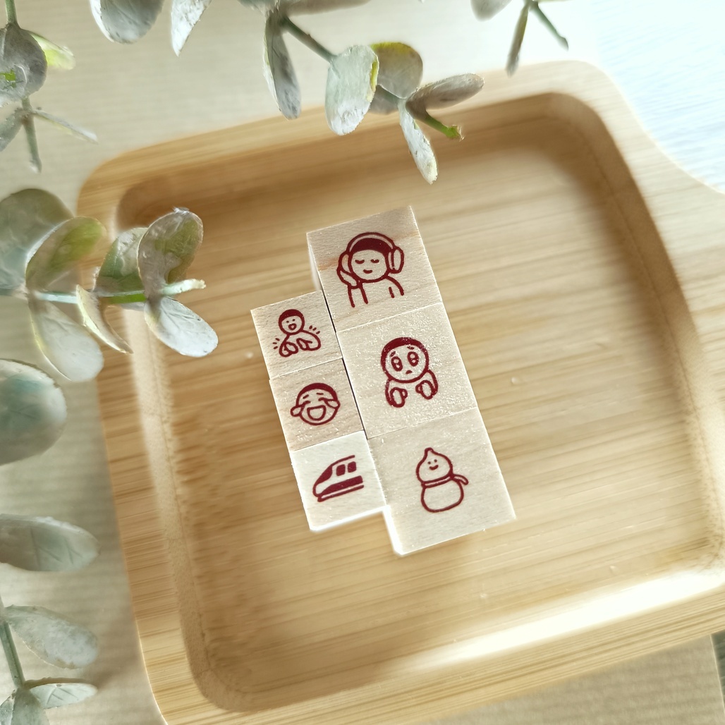 日本little lu．10/15mm系列原創印章 2024春季新品