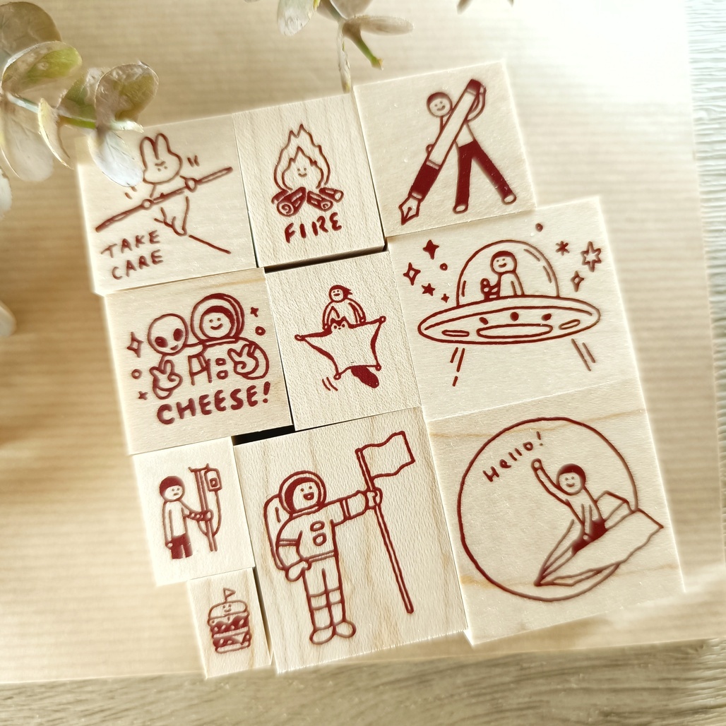 日本little lu．其他尺寸系列原創印章 PARTIII