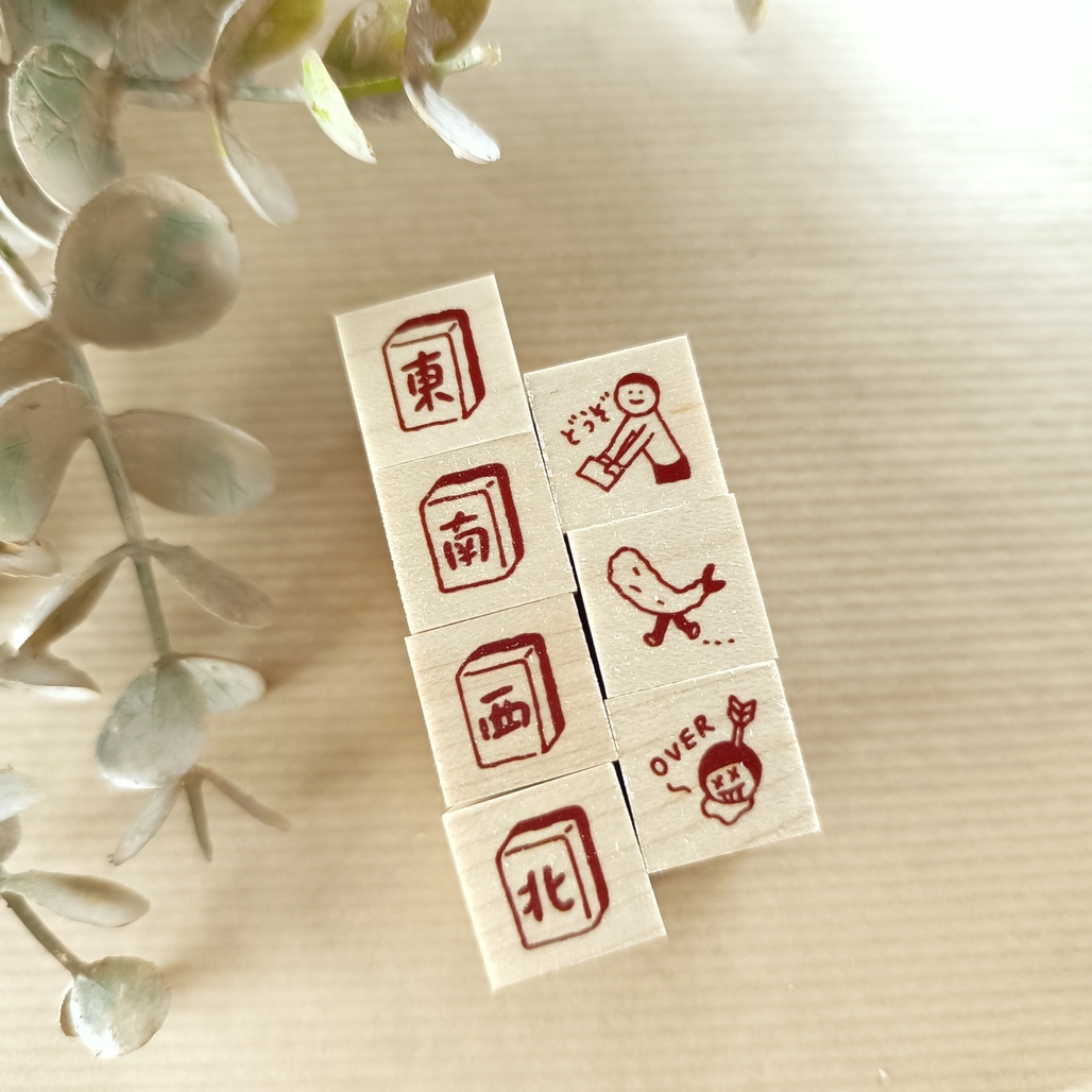 日本little lu．15mm系列原創印章 PARTIII