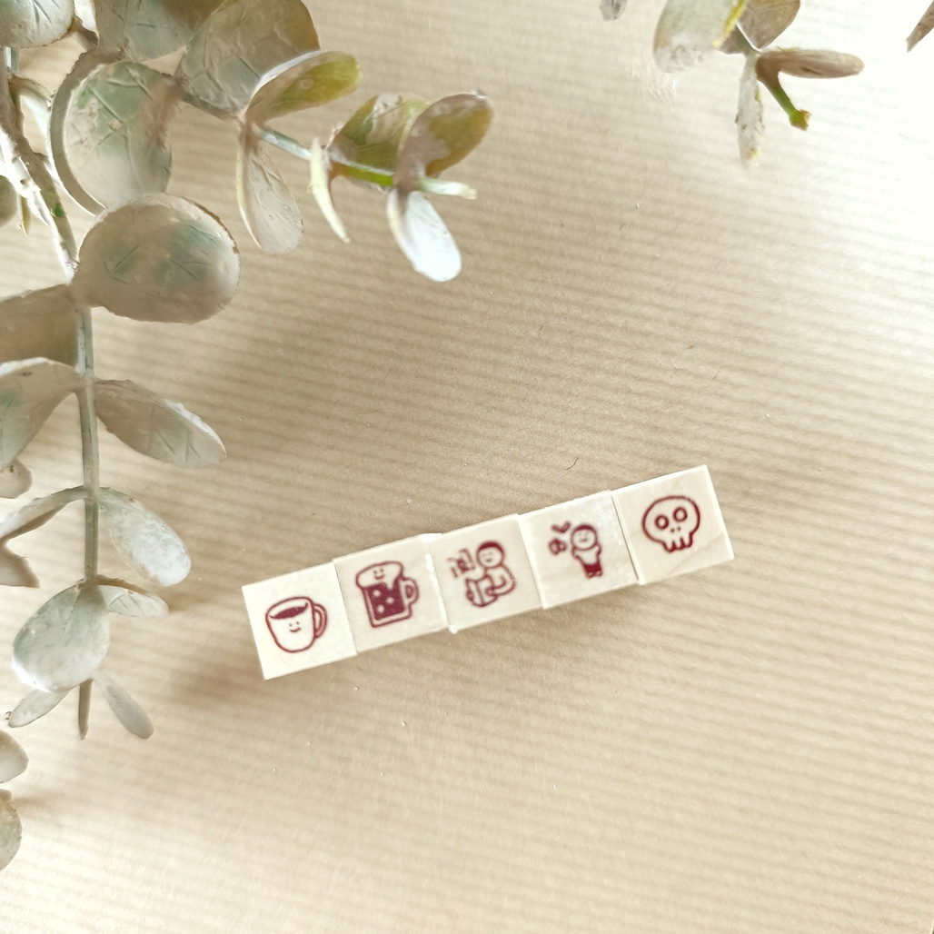 日本little lu．10mm系列原創印章 PARTIII