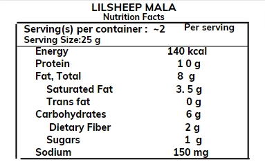Lil Sheep 大豆脆條麻辣味 50g *純素