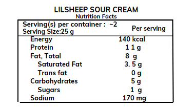 Lil Sheep 大豆脆條忌廉芝士味 50g *蛋奶素