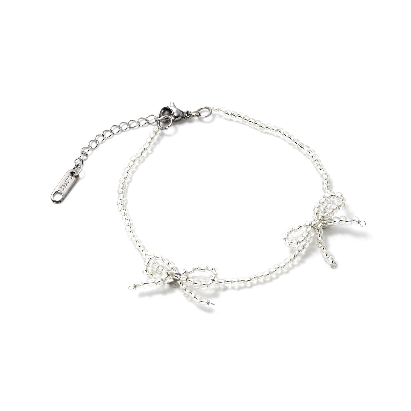 平價飾品,鋼飾,串珠,蝴蝶結,手鍊