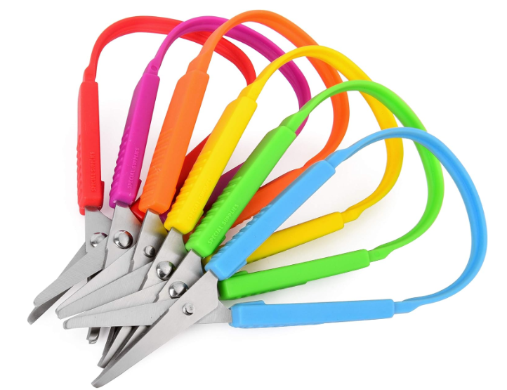 迷你環形剪刀( 一件裝 ) 顏色隨機發貨