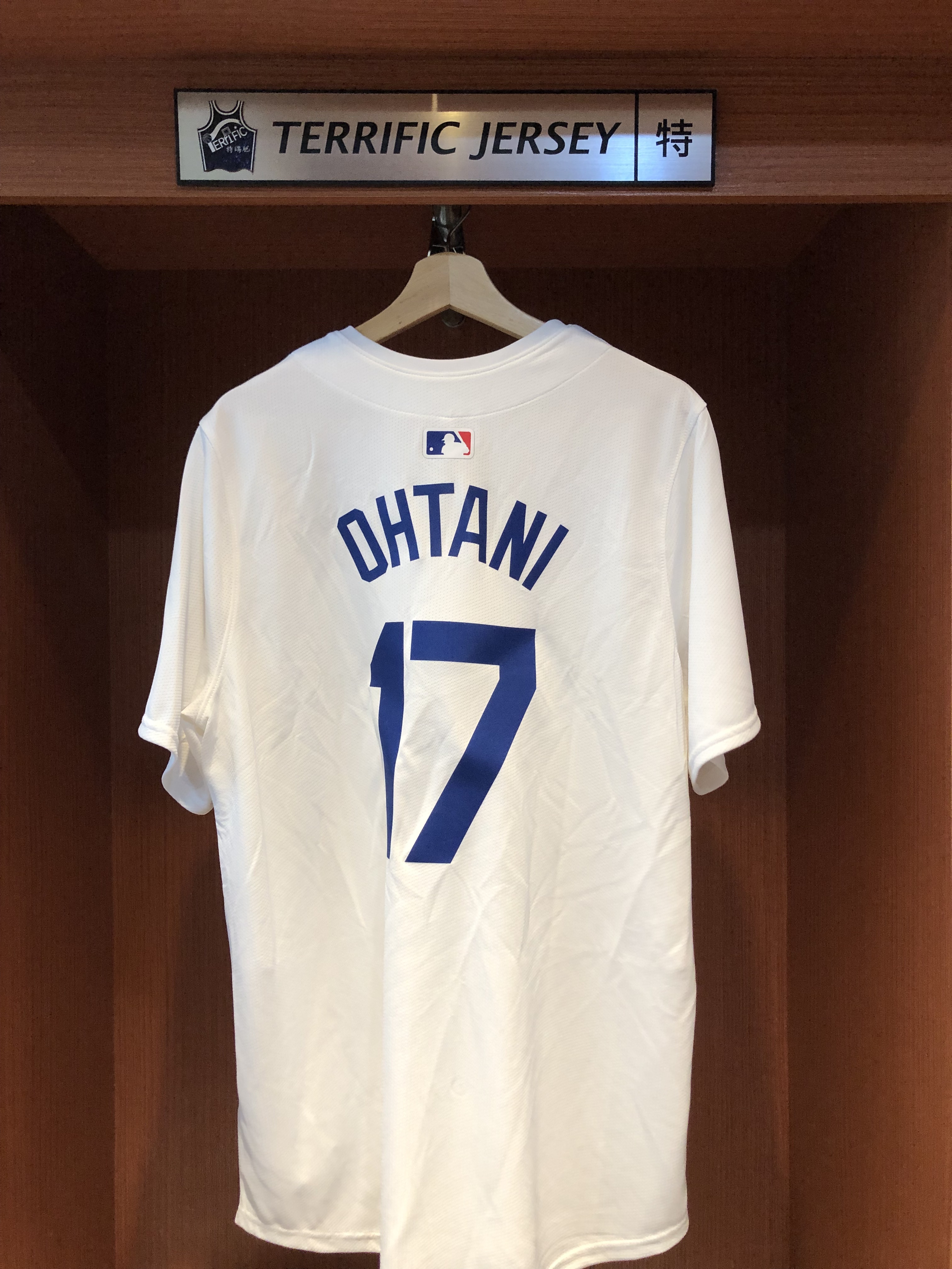 MLB球衣 Shohei Ohtani 洛杉磯道奇白 大谷翔平 Nike Limited Player Name Jersey 球迷版 熱轉印 全新