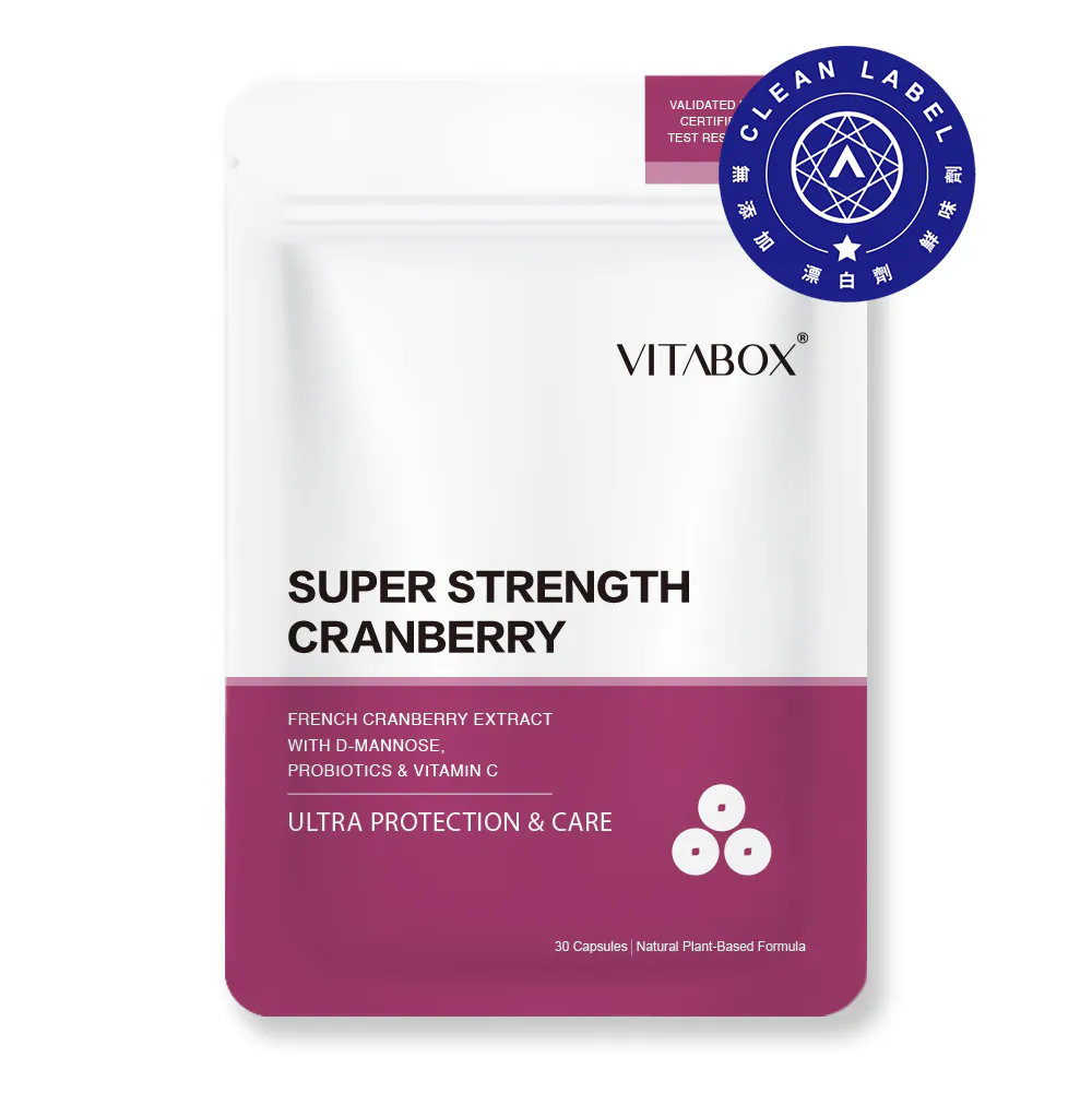 D-甘露糖+蔓越莓+益生菌，呵護私密健康