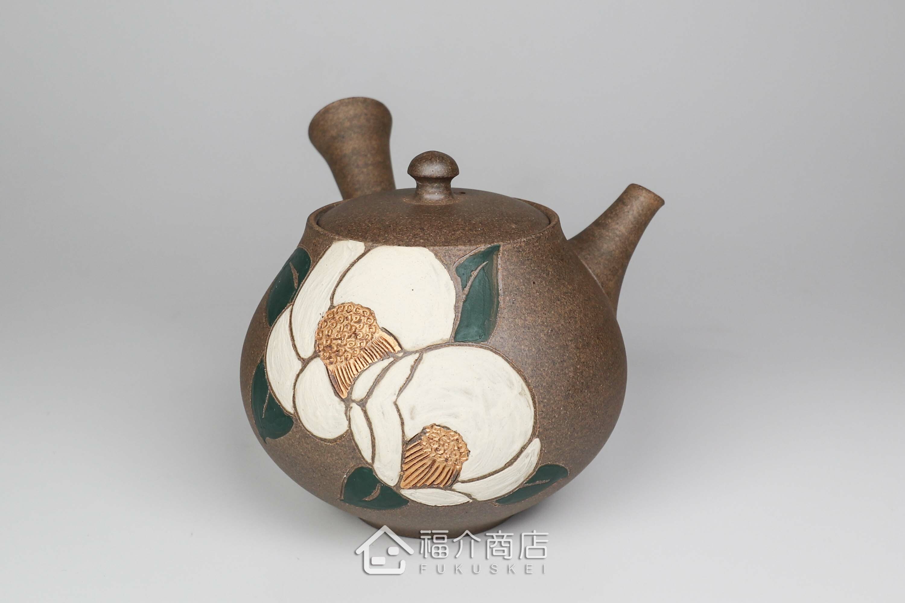 泡茶用的日本陶瓷茶壺