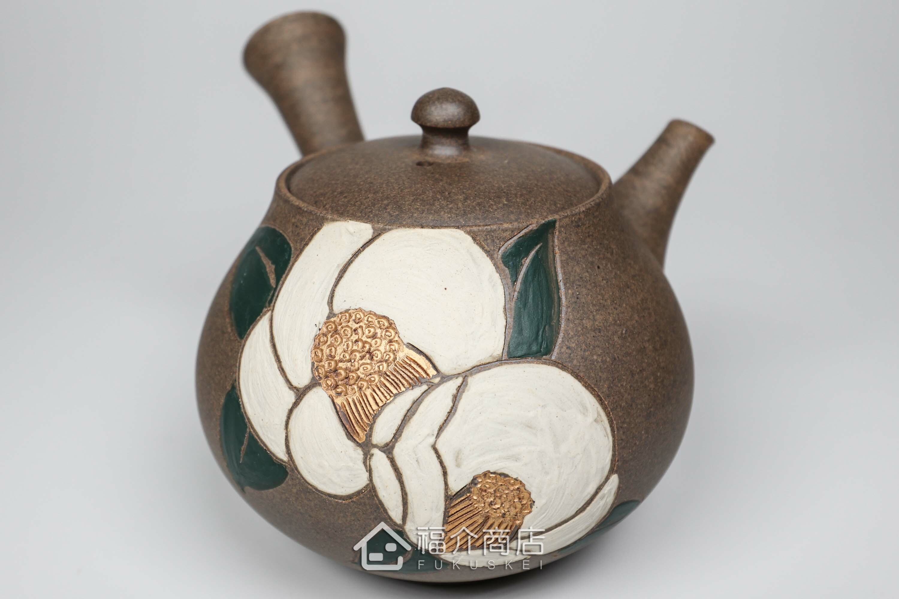 泡茶用的日本陶瓷茶壺