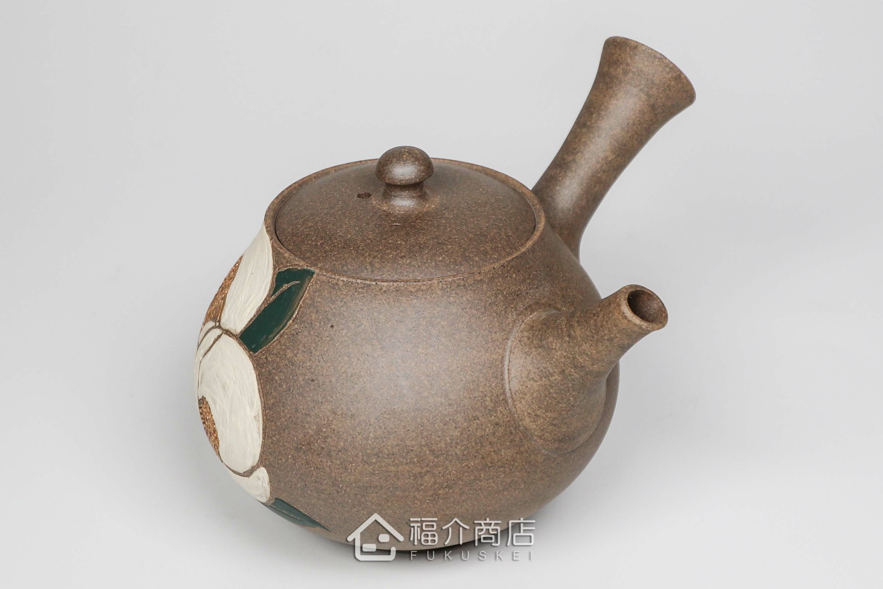 泡茶用的日本陶瓷茶壺