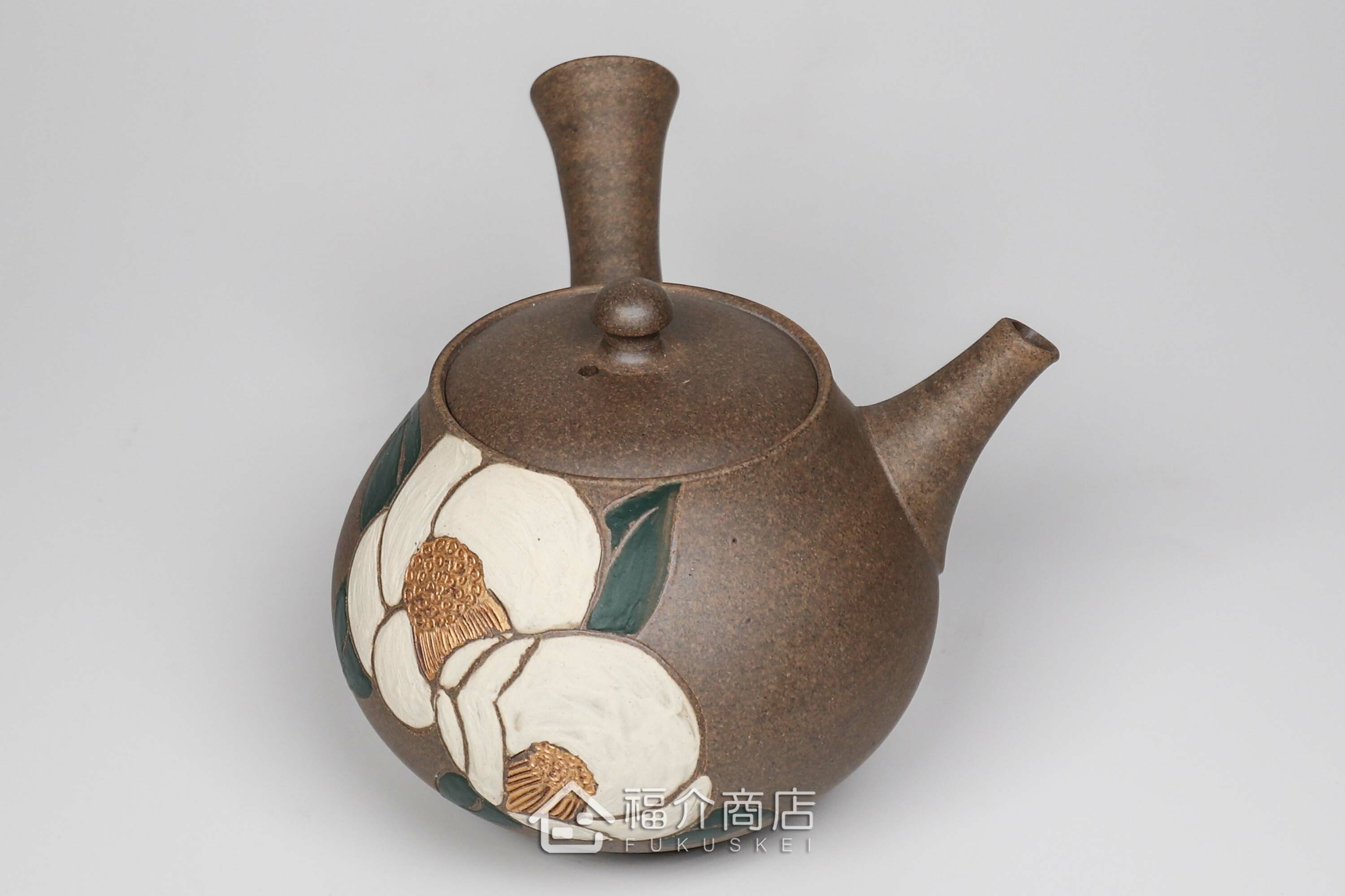 泡茶用的日本陶瓷茶壺