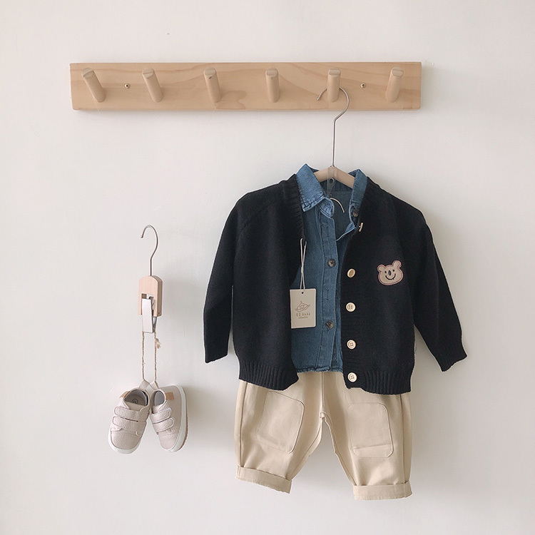 小口袋襯衫牛仔外套