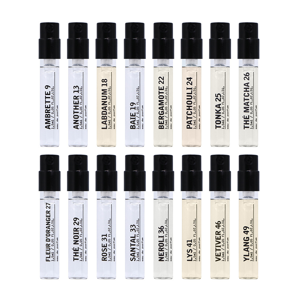 LE LABO 經典系列淡香精 針管1.5ml 別樣13/樹果19/佛手柑22/橙花27/黑茶29/玫瑰31/檀香33/百合41/依蘭49 多款任選