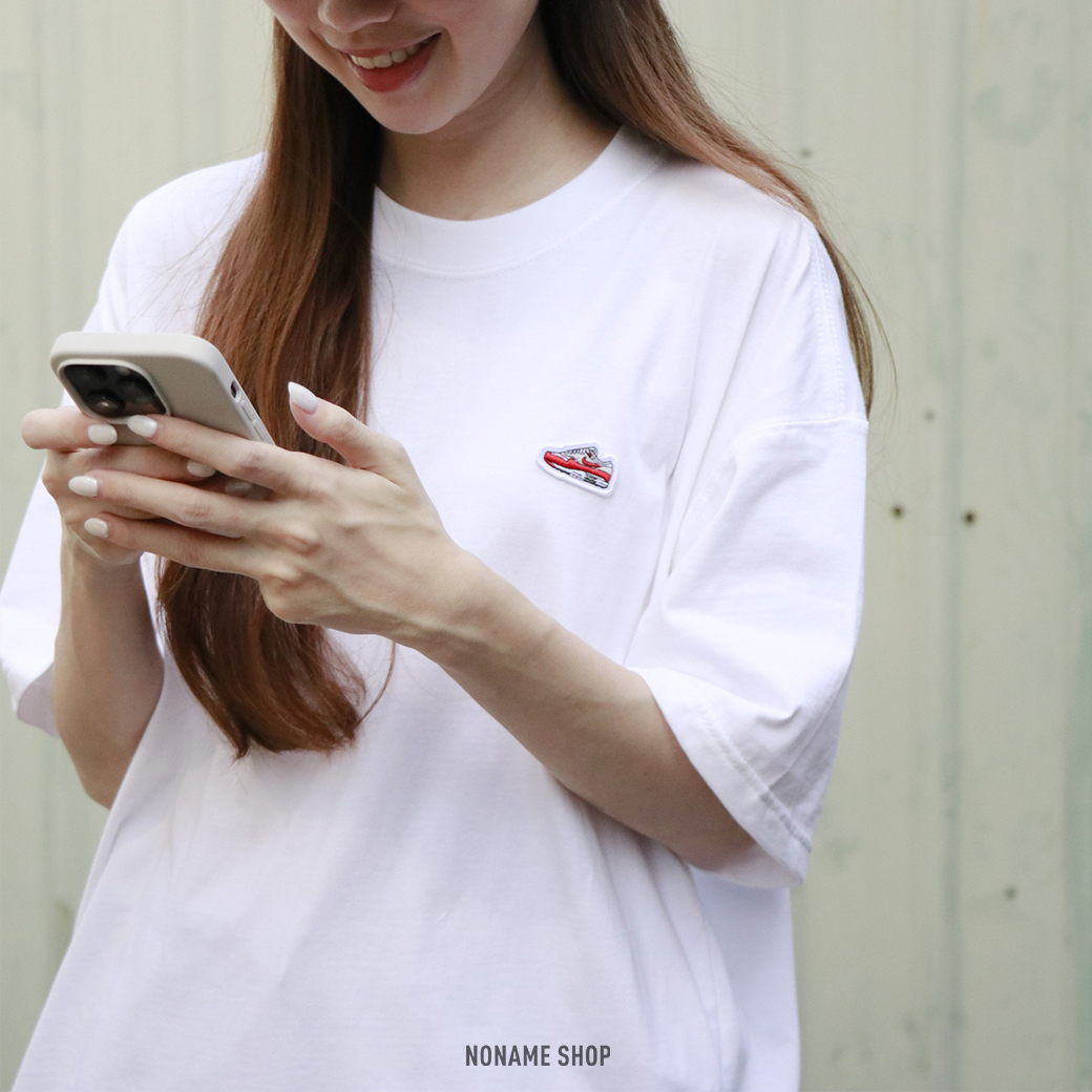 NIKE NSW M90 刺繡 AIR MAX 1 短袖 白 (男款)