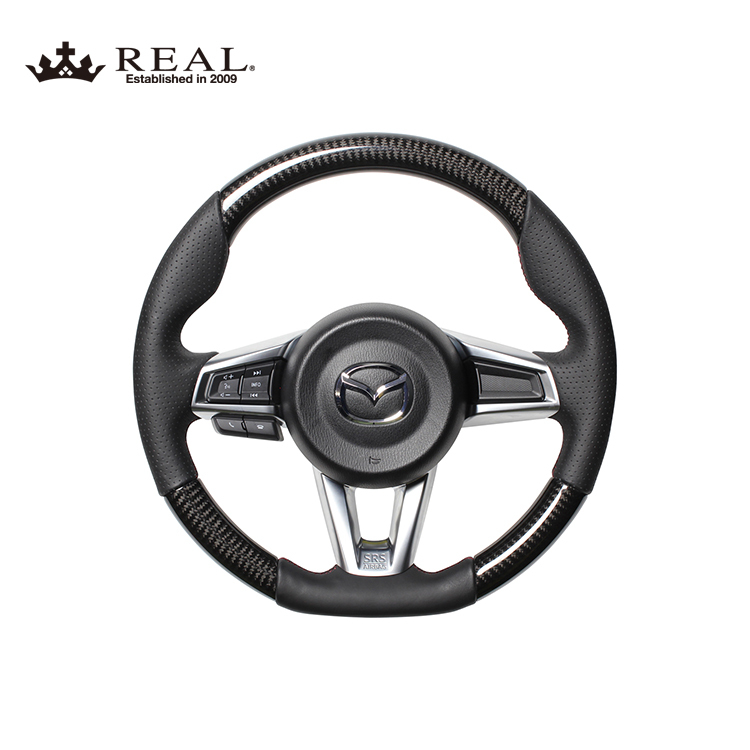 REAL CARBON 方向盤 MAZDA MX-5 ND 2016-