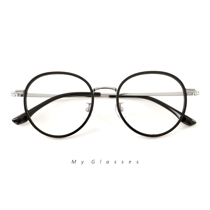 C394鈦金屬圈框眼鏡