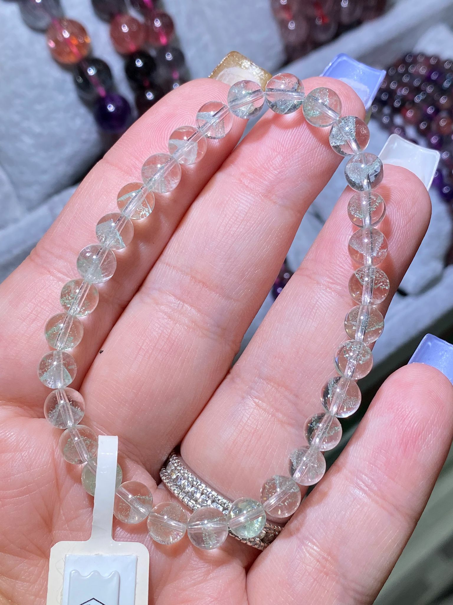 6-6.3MM高質翠幽靈金字塔(A)