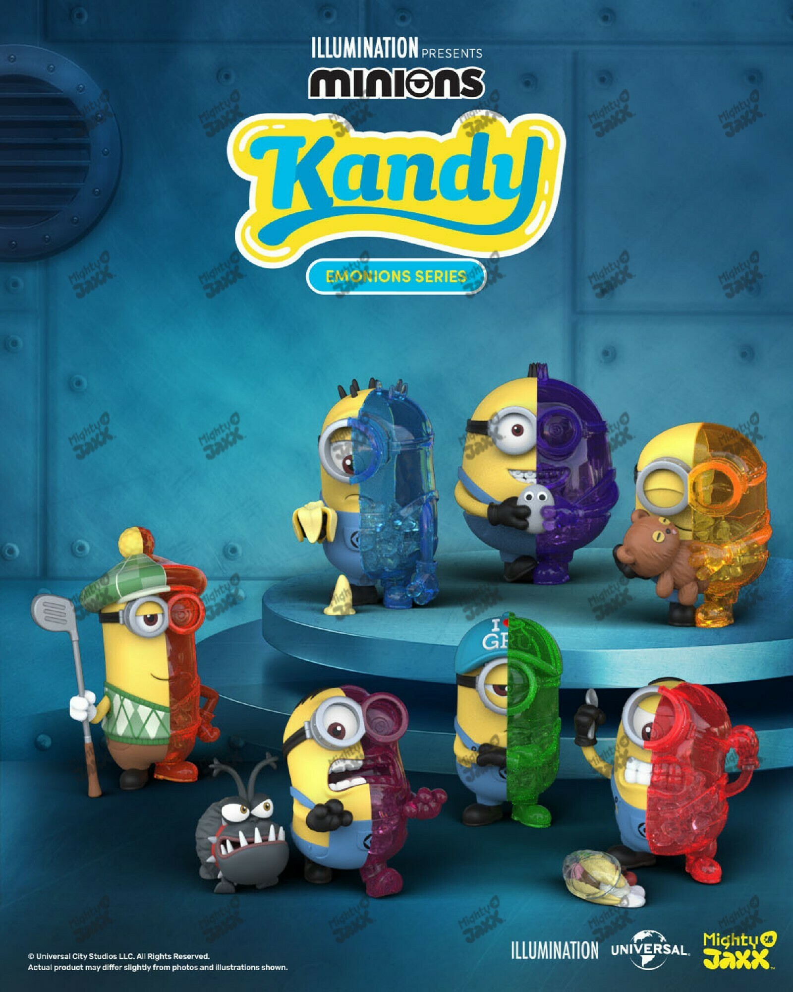 Mighty Jaxx 代理版 盒玩 Kandy 小小兵 表情系列 隨機出貨